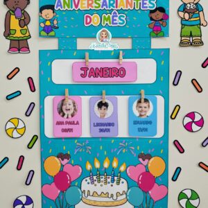 Aniversariantes do mês: doce aventura