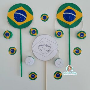 Bate bate Bandeira do Brasil
