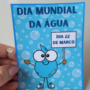 Cartãozinho dia da água