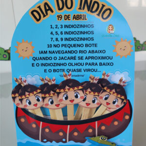 Luva musical: indiozinhos