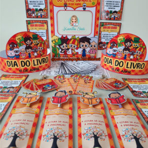 Kit dia nacional do livro infantil