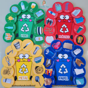 Luvas da coleta seletiva