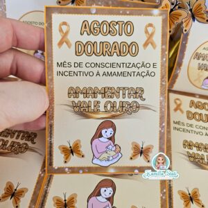 Kit agosto dourado