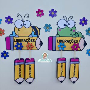 Liberações da turma: lápis