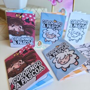 Livrinho Colorindo a Páscoa Ele Vive