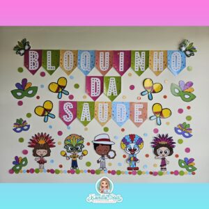 Painel de Carnaval: bloquinho da saúde