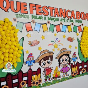 Painel festa junina: festança boa
