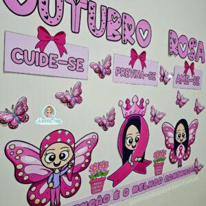 Painel outubro rosa
