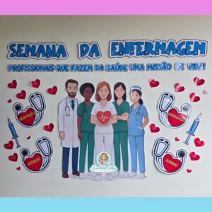Painel semana da enfermagem