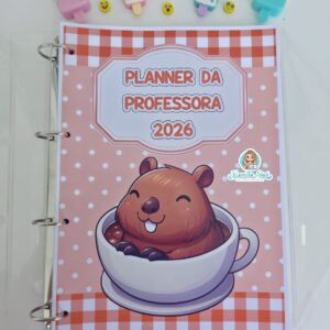Planner da Professora Capivara 2026