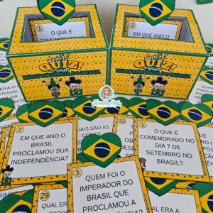 Quiz 07 de setembro independência do Brasil