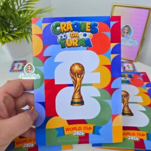 Álbum craques da turma – Copa 2026