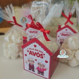 Caixinha casinha dia dos avós