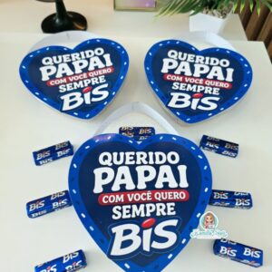 Lembrancinha Dia dos pais para bis