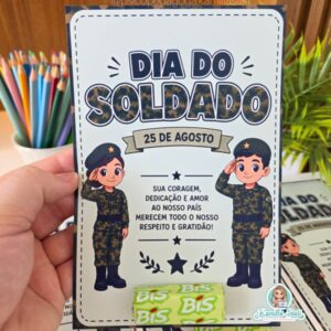 Cartão Dia do Soldado